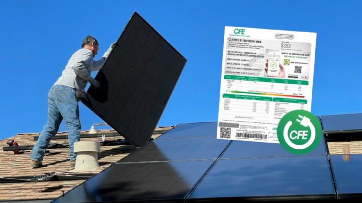 CFE: ¿vas a instalar paneles solares en casa? Así cambiará tu recibo en 2025