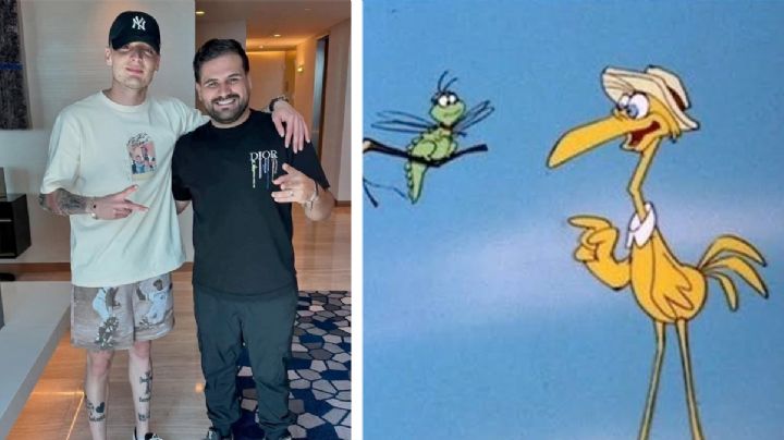 Peso Pluma causa furor en las redes con inesperada foto de sus piernas