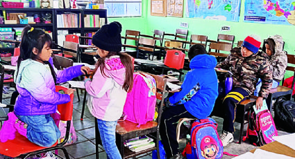 Tienen alumnos sólo 9 días de clase en enero