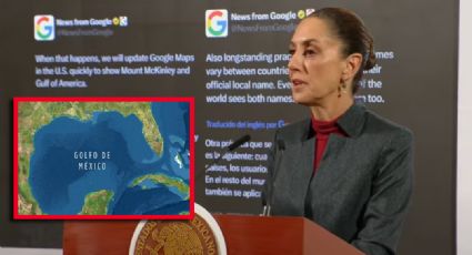 Claudia Sheinbaum enviará carta a Google para respetar el nombre del Golfo de México