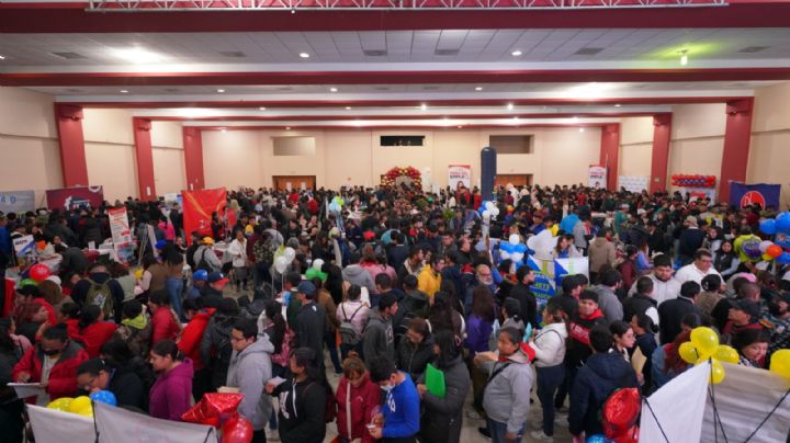 Acuden miles a Feria del Empleo en Nuevo Laredo 2025; se ofertaron 1,500 vacantes