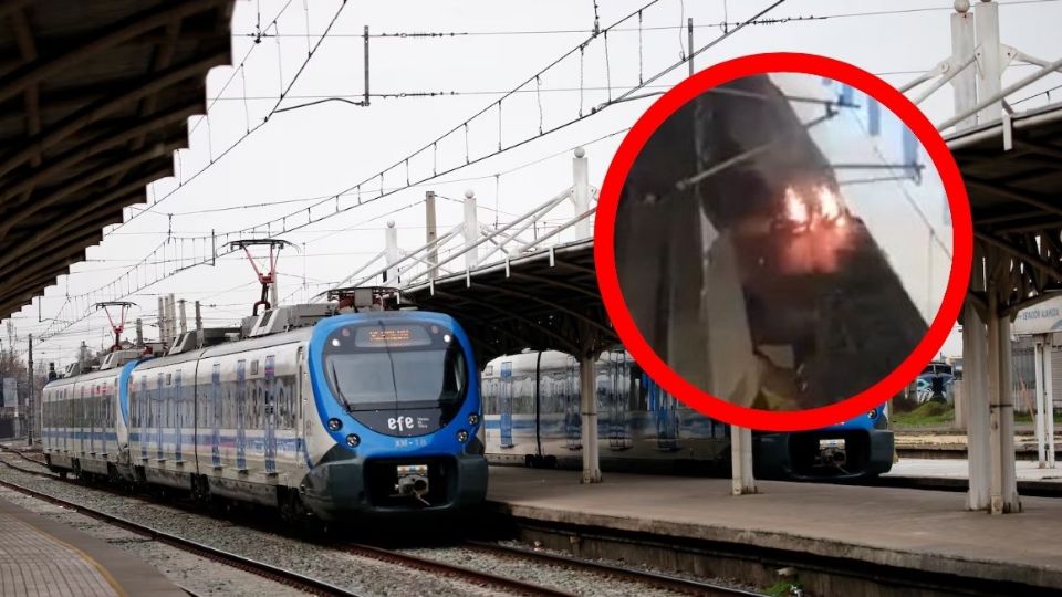 Trágica muerte en una estación de tren en España.