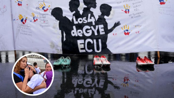 Despiden a cuatro menores que fueron hallados muertos en una patrulla; familiares piden justicia