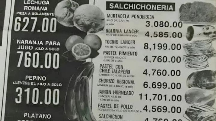 La cuesta de enero: esto le costaba a los mexicanos ir al supermercado en 1989