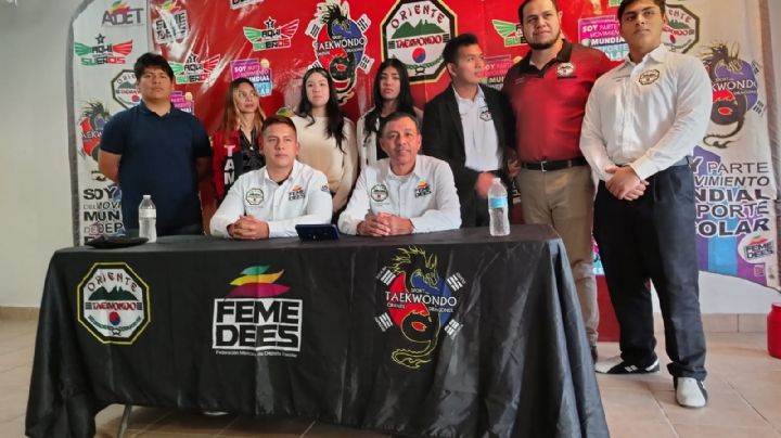 Con Oscar Salazar aprenderán taekwondo de talla olímpico en Nuevo Laredo