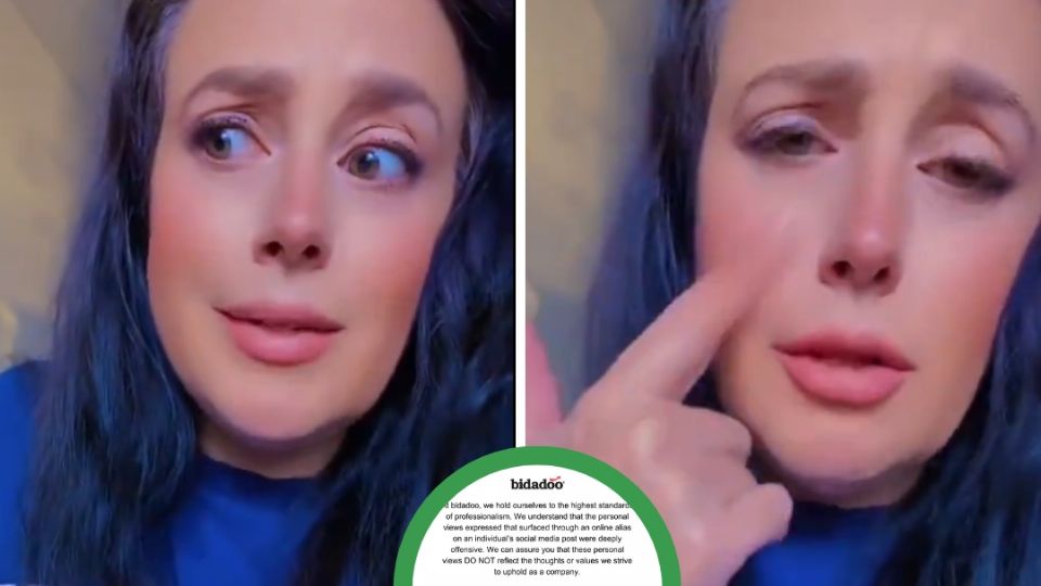 La mujer se burló y congratuló del mal momento que viven los migrantes en EU.