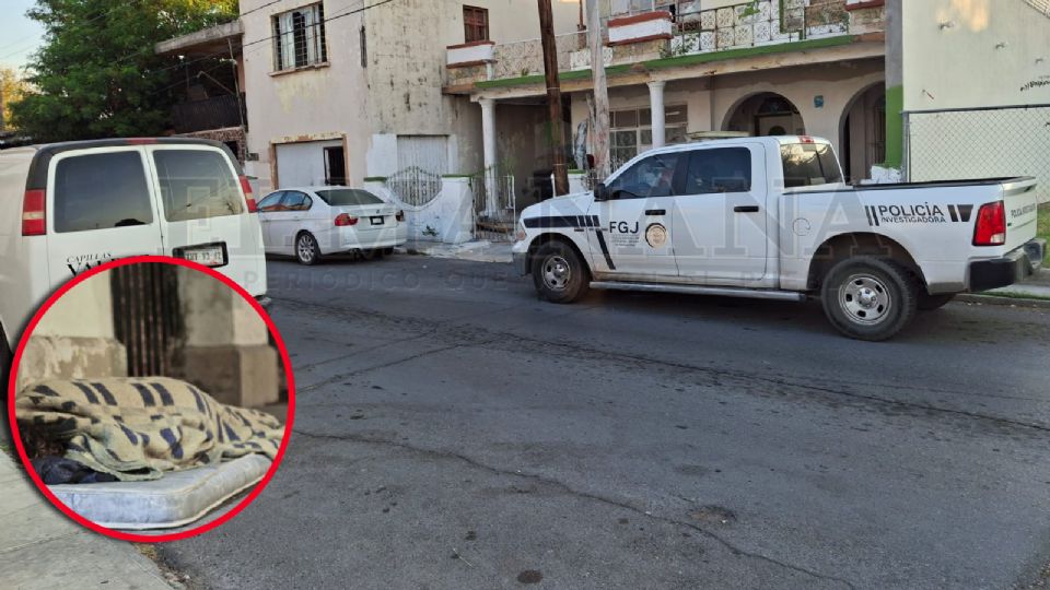 Los malos olores fueron los que revelaron la presencia del indigente dentro de la propiedad, confirmándose la situación por las autoridades