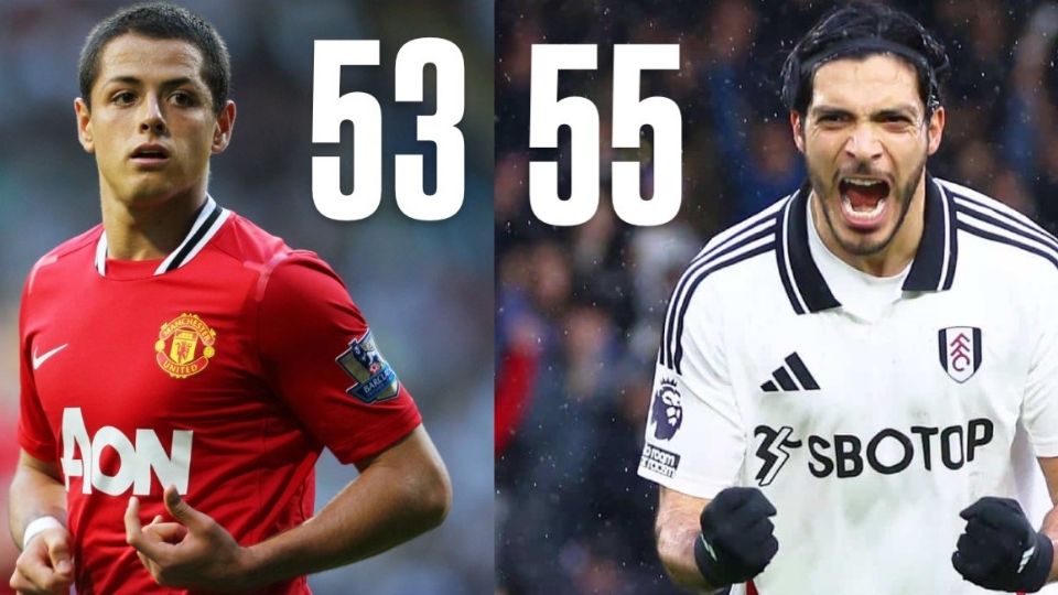 Javier Hernández y Raúl Jiménez han tenido grandes carreras en Inglaterra.