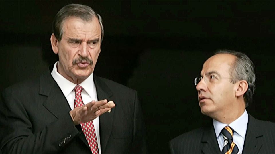 Vicente Fox y Felipe Calderón