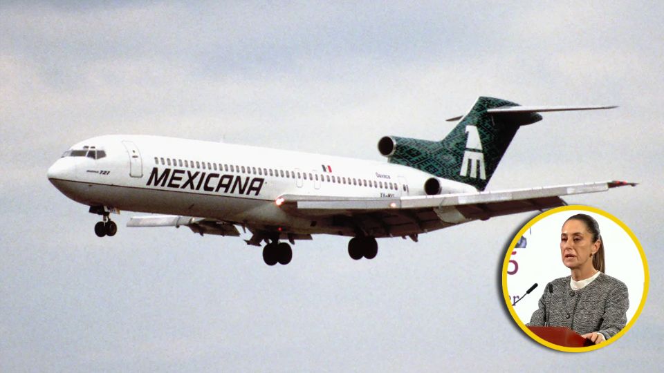 La jefa del Ejecutivo indicó que se trata de una revisión de las rutas, para mejorar el servicio de la aerolínea para los mexicanos