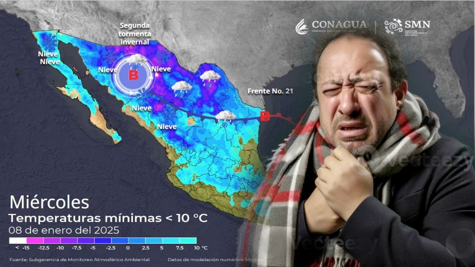 El Frente Frío 21 llega con todo a Tamaulipas.