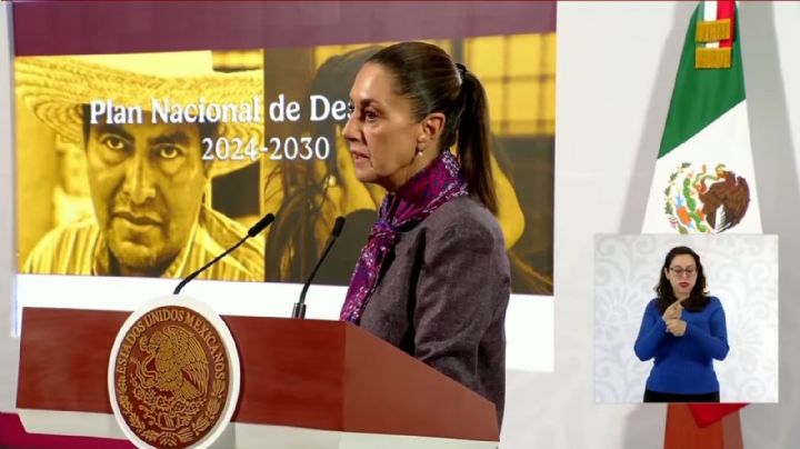 Claudia Sheinbaum presenta el Plan Nacional de Desarrollo 2024-2030