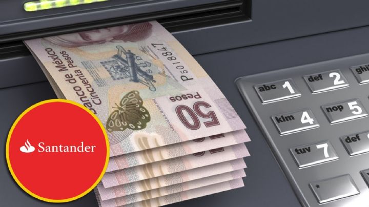 Santander: esta es la cantidad máxima que puedes retirar del cajero automático en enero del 2025