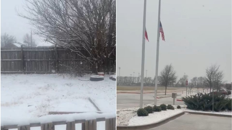 Emiten alerta por nevada en Texas; estos efectos se esperan