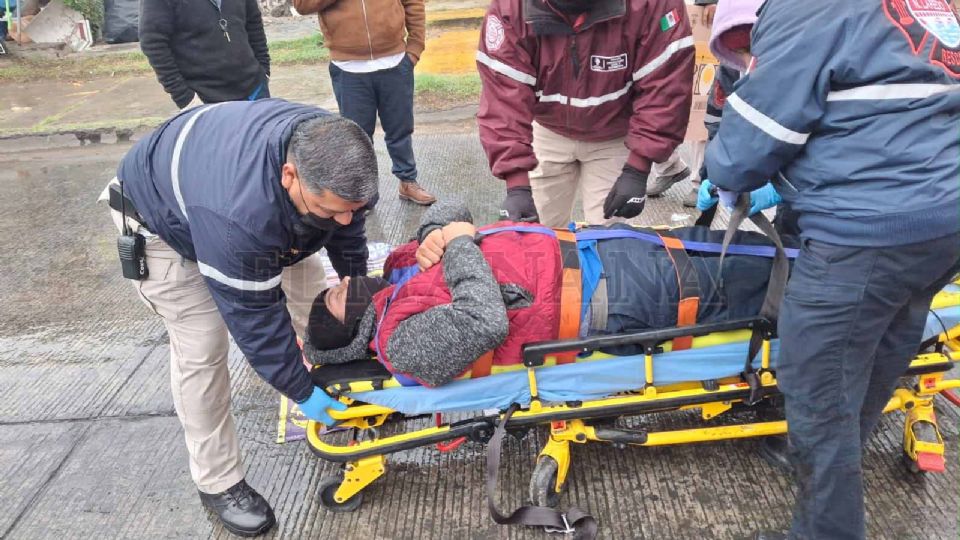 Accidente de moto en Nuevo Laredo