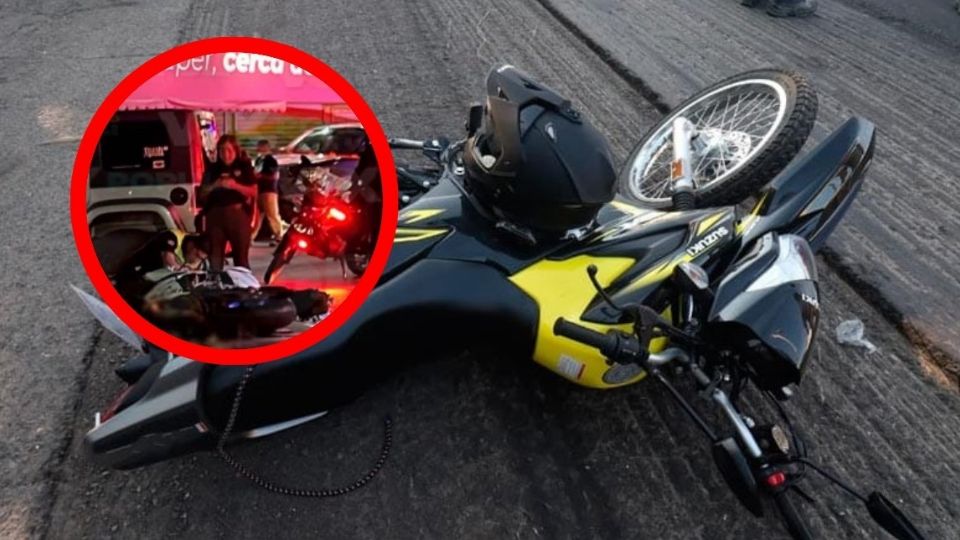 Motocicilista perdió la vida.