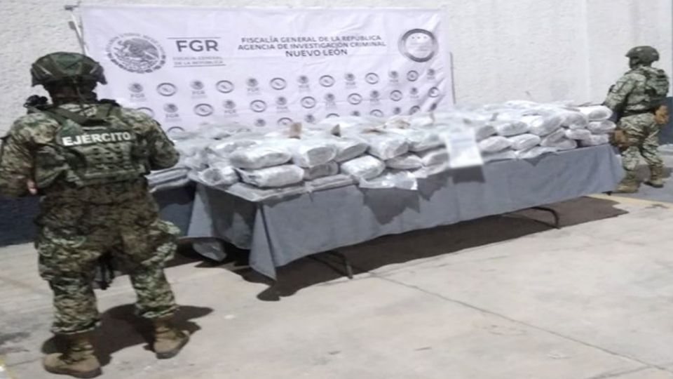 Decomiso en Nuevo León.