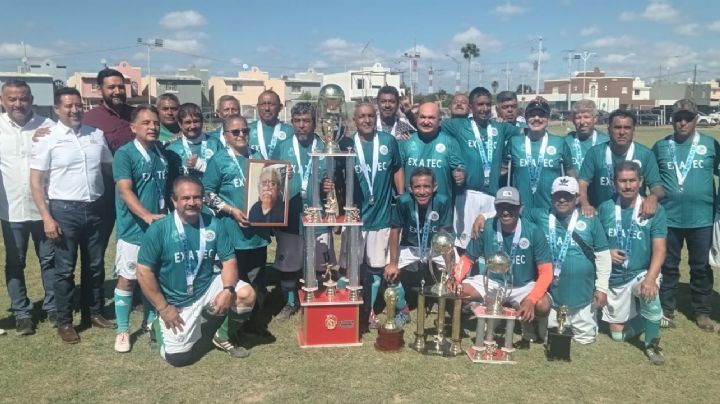 Se corona Exa-Tec campeón en la Liga Independiente Colosso Veteranos