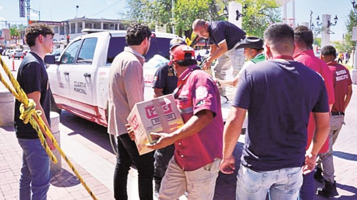 Muestra Nuevo Laredo su rostro solidario; ayuda a estados afectados por inundaciones