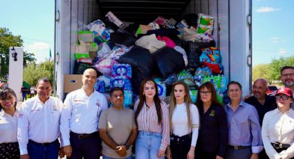 Nuevo Laredo responde al llamado; envían 50 toneladas de apoyo a afectados por las lluvias