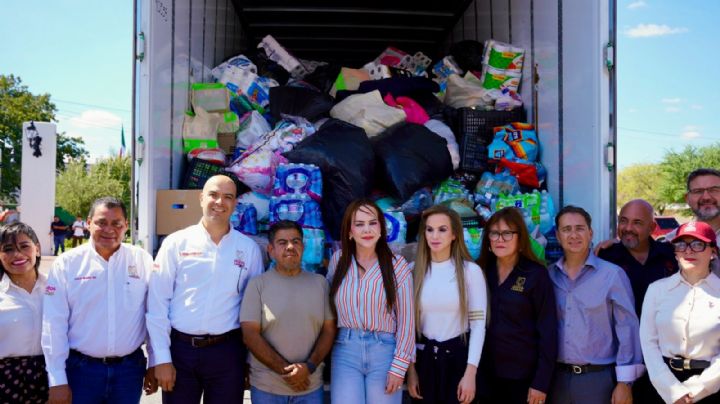 Nuevo Laredo responde al llamado; envían 50 toneladas de apoyo a afectados por las lluvias