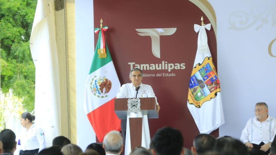América Villarreal, gobernador de Tamaulipas.