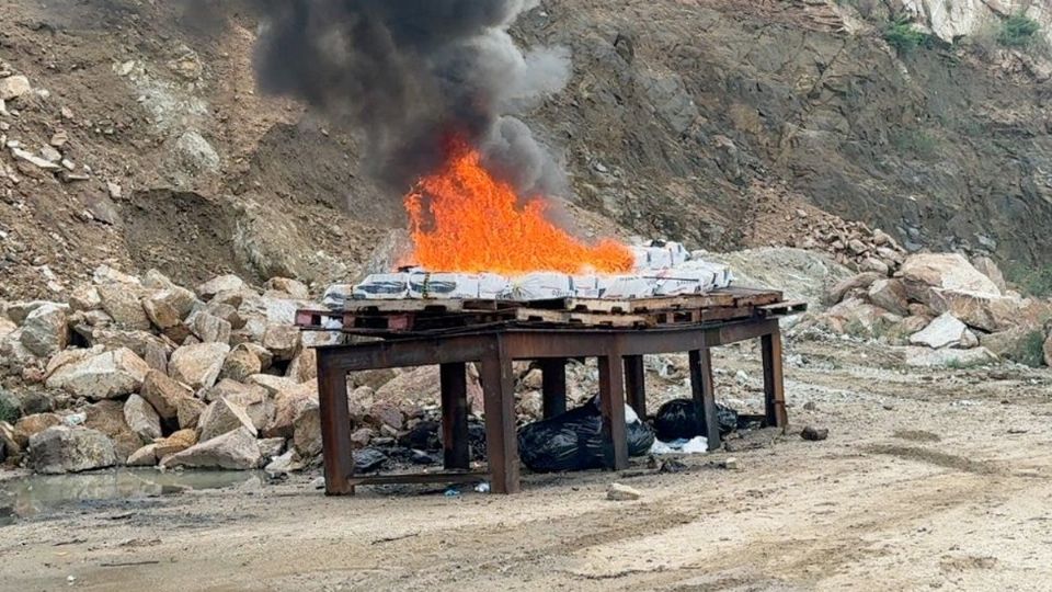 Cambiaron droga por leche en polvo.