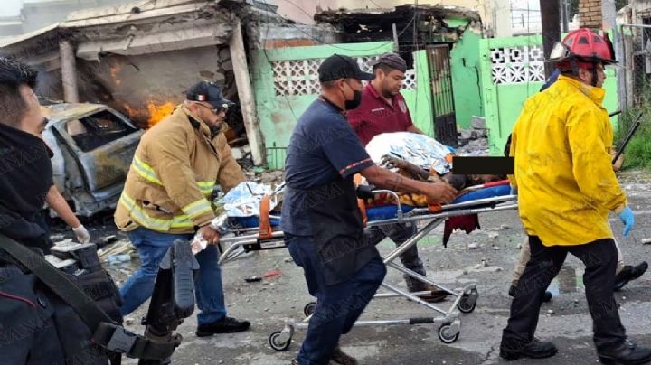 Muere mujer tras explosión en la colonia Infonavit; se hizo todo por salvarle la vida