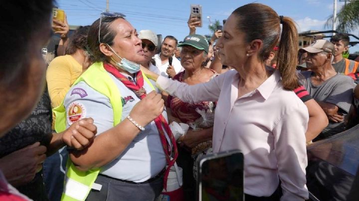 'Garantizaremos el apoyo a la población afectada por las lluvias': Claudia Sheinbaum