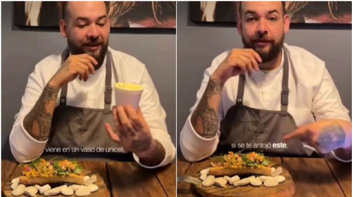Chef se viraliza por hacer menos a esquites de la calle y presume su versión ‘gourmet’