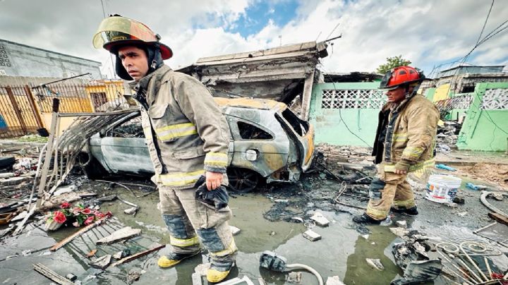 El antes y después de la explosión en la colonia Infonavit; así lucía la casa antes de la tragedia