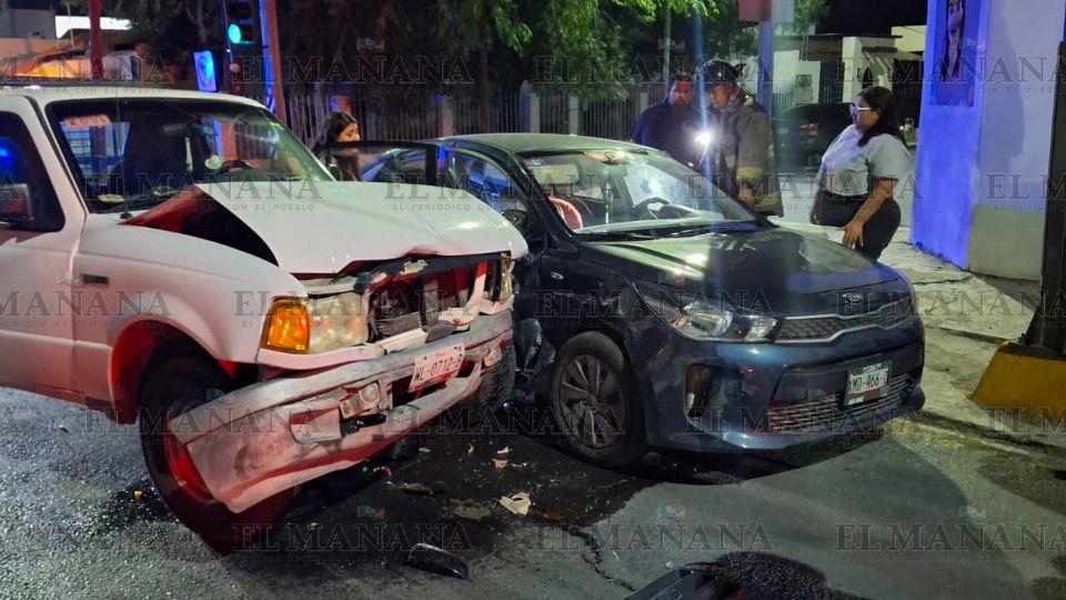 Fuerte accidente en Nuevo Laredo.