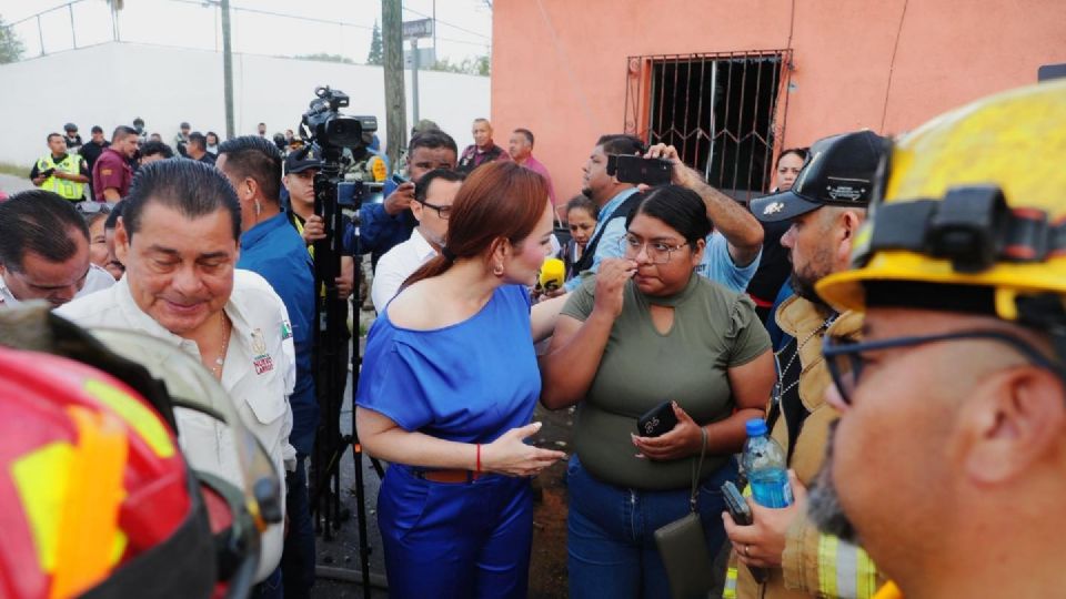 Carmen Lilia Canturosas, alcaldesa de Nuevo Laredo.