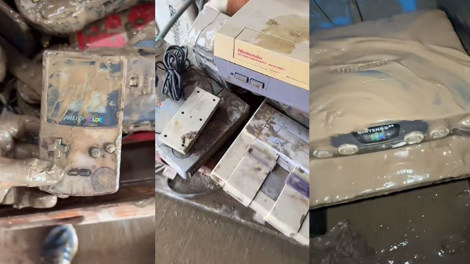 Gamer pierde su colección de consolas