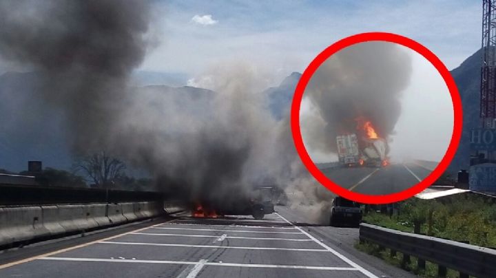 Trailero muere calcinado tras brutal choque; ¡'no veo, por favor, ayúdenme'! | IMÁGENES FUERTES