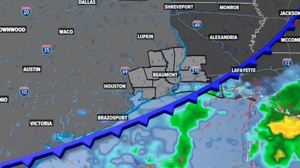 Pegará a Texas el frente frío