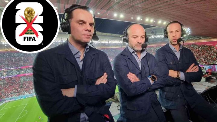 Martinoli y el Dr. García podrían ser vetados de las narraciones del Mundial 2026 por esta razón