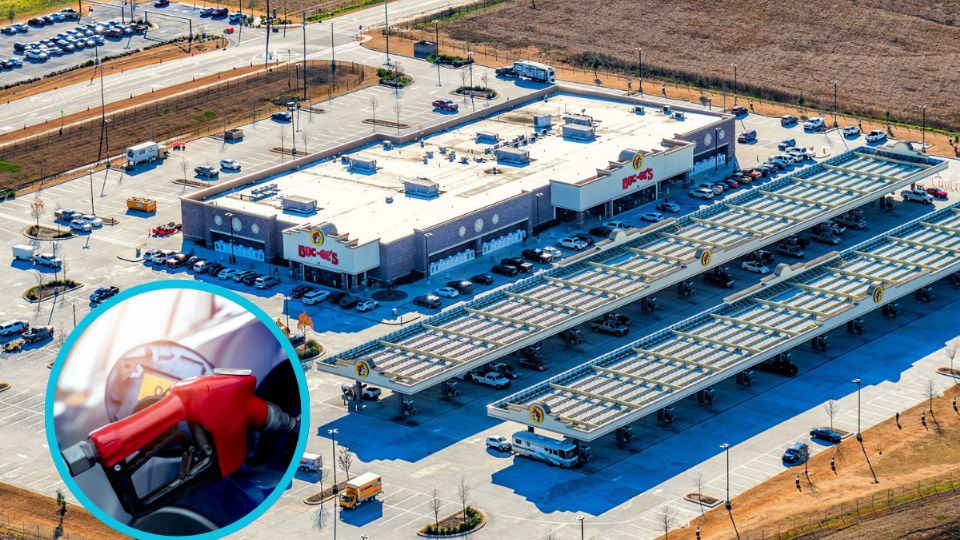 Esta gasolinera llama la atención de muchos turistas