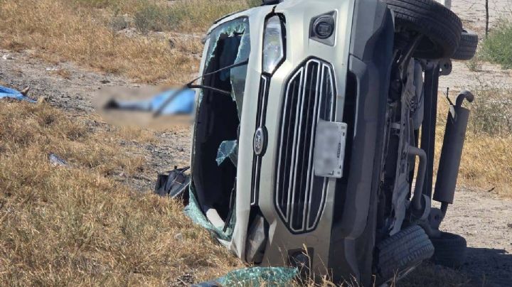 Abuelitas salen disparadas de auto y mueren en la carretera Torreón-Saltillo | FOTOS
