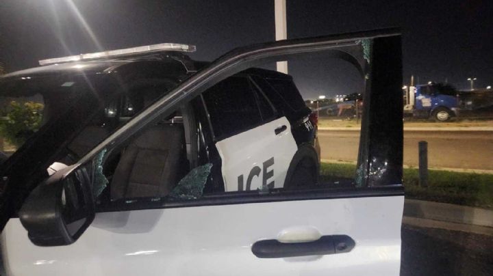 Delincuentes vandalizan patrullas de la policía de Laredo; ofrecen recompensa por información
