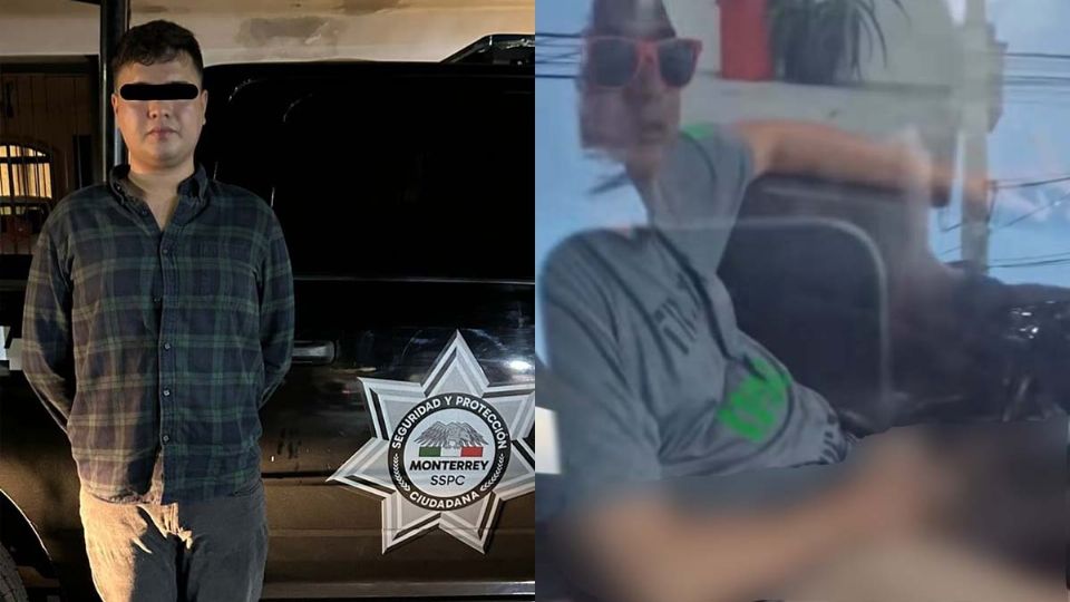 El hombre se puso violento e intentó huir