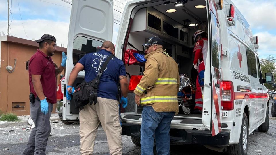 Explosión en la colonia Infonavit.