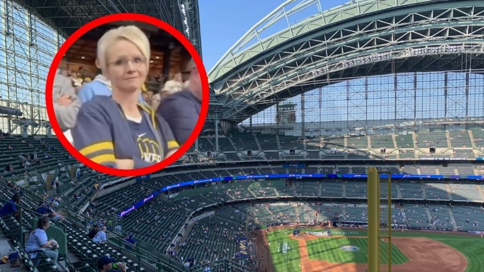 La aficionada de los Brewers fue castigada.