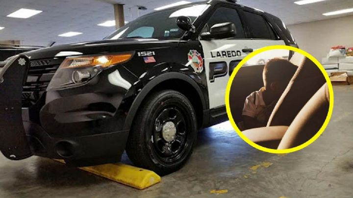 Hombre intoxicado es detenido en Laredo, llevaba tres niños en peligro; traía 'piedra'