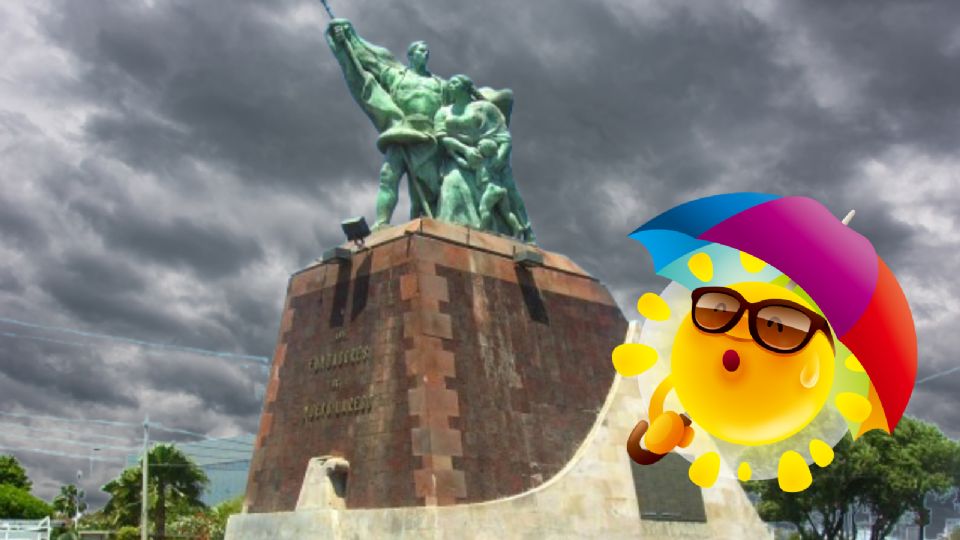 Las temperaturas altas seguirán en la ciudad, sin embargo, un canal de baja presión podría cambiar las condiciones climatológicas