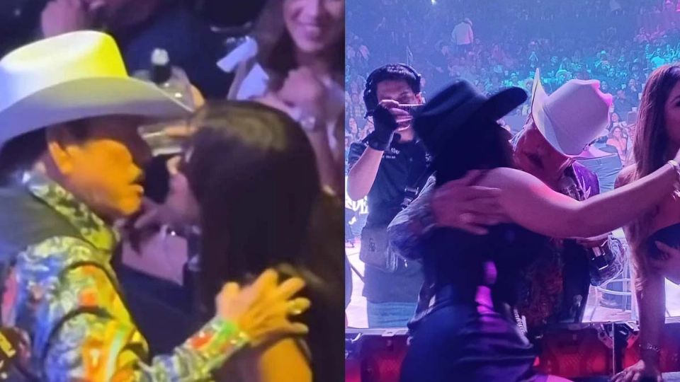 Lalo Mora besó a varias mujeres en el Palenque de Nuevo Laredo