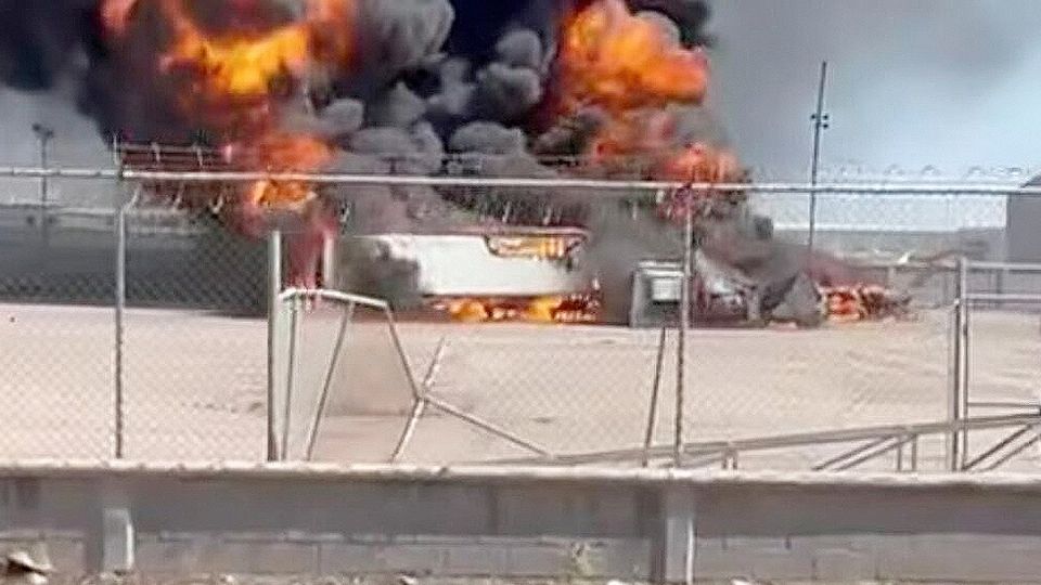 EL fuego destruyó todo lo que alcanzó