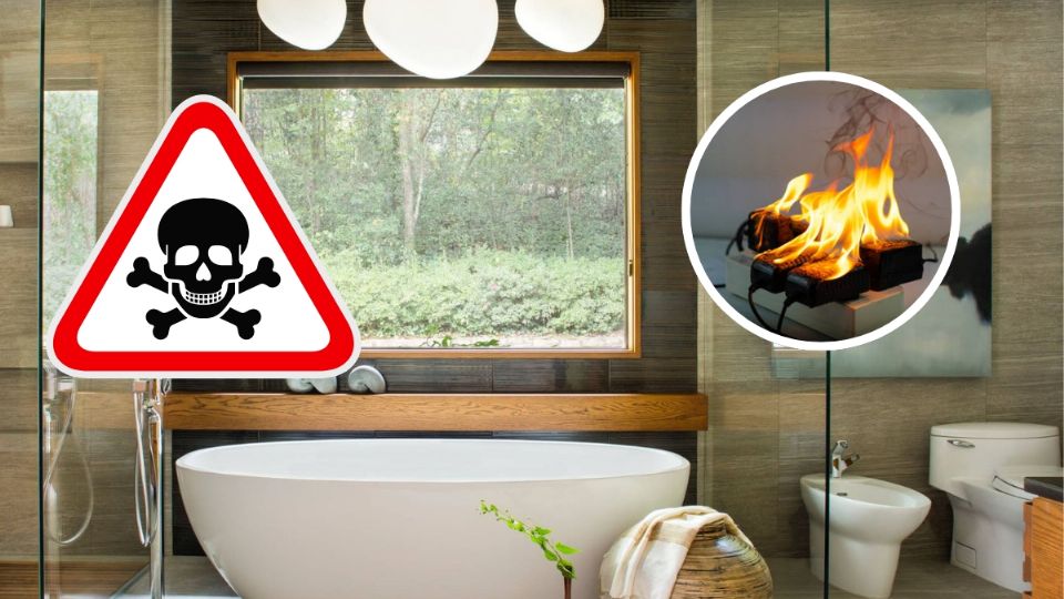 Mujer muere electrocutada en una bañera