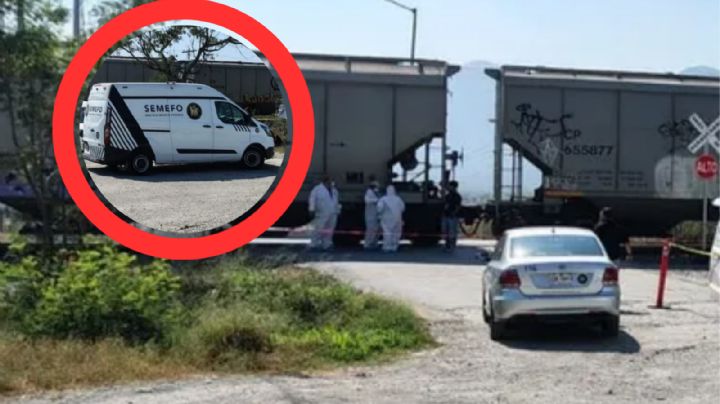 Mujer muere tras ser embestida brutalmente por tren en Nuevo León