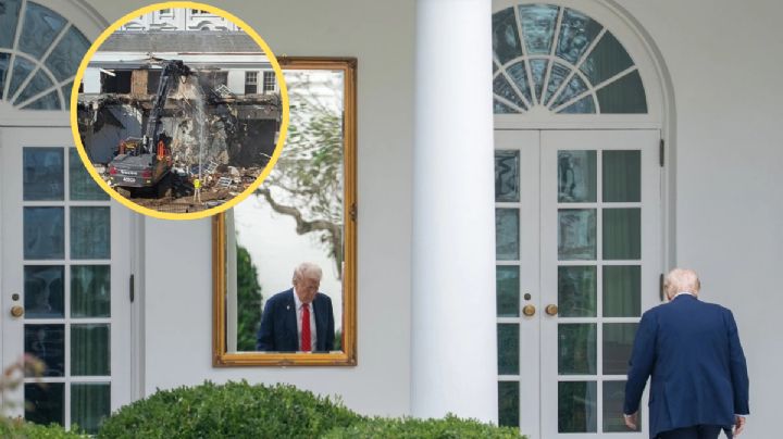 Comienza la demolición de la Casa Blanca en EU; ¿por qué se está haciendo?